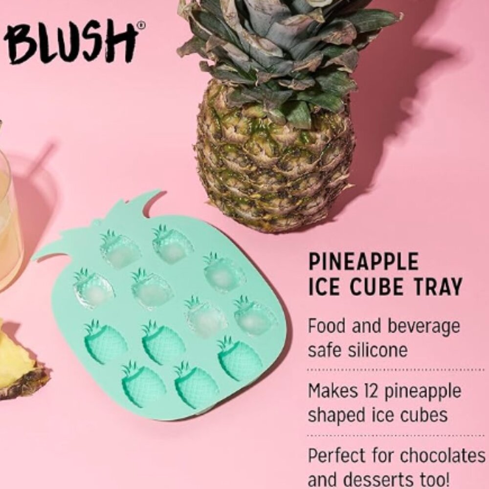 Blush Pineapple Silicone Mold - Teal